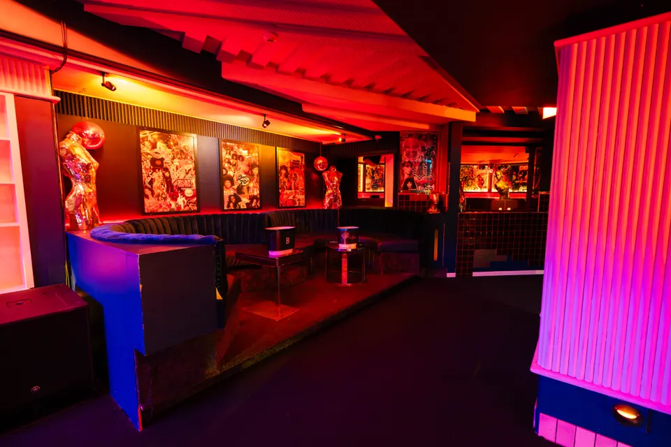 Pelicano club — club neon room